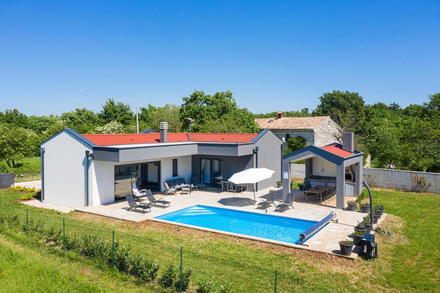 Vila Nora With Heated Pool Marčana Extérieur photo