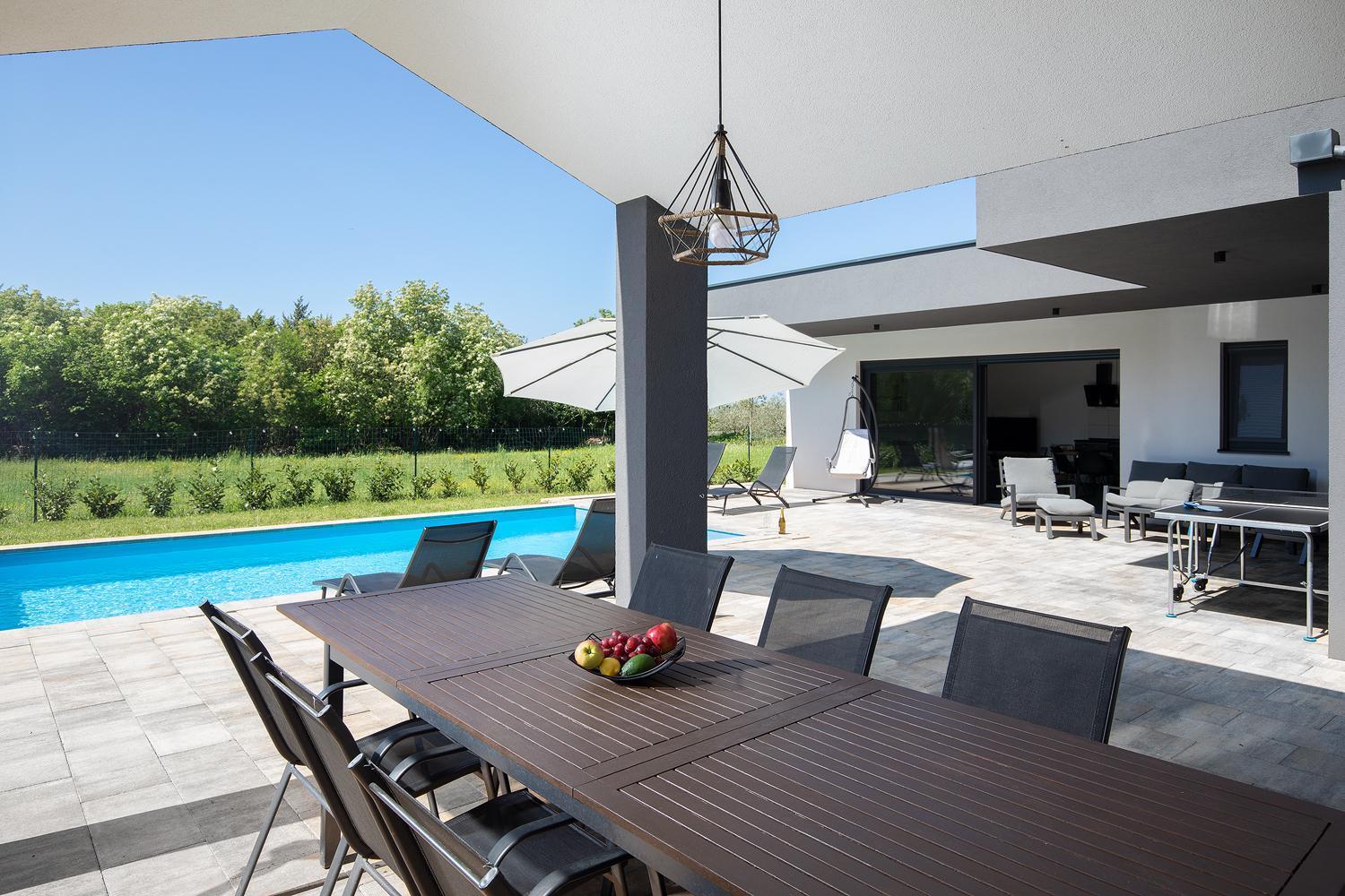 Vila Nora With Heated Pool Marčana Extérieur photo